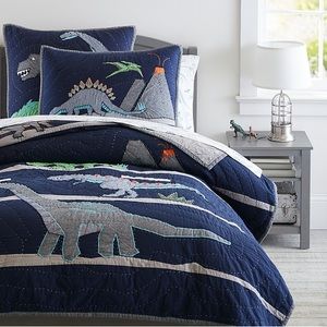 Full size-Potterybarn dinosaur bedding set